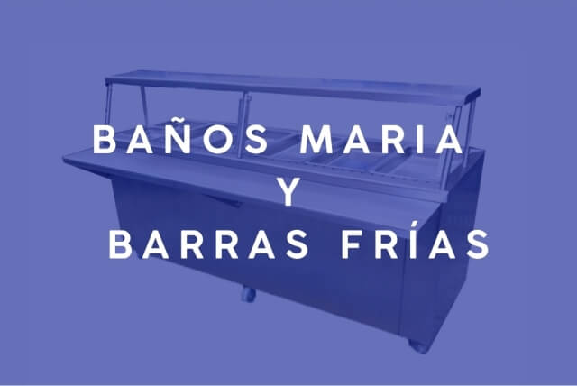 Baños María y Barras Frías::Fabricamos baños maría a gas y eléctricos, insertos y mesas frías con alta calidad y durabilidad, respaldados por expertos técnicos. Baños María y Barras Frías