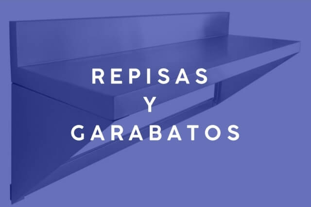 Repisas y Garabatos::Fabricamos repisas a muro y garabatos en diversos diseños: lisas, en L, garabato doble y para ollas, para satisfacer todas las necesidades industriales. Repisas y Garabatos